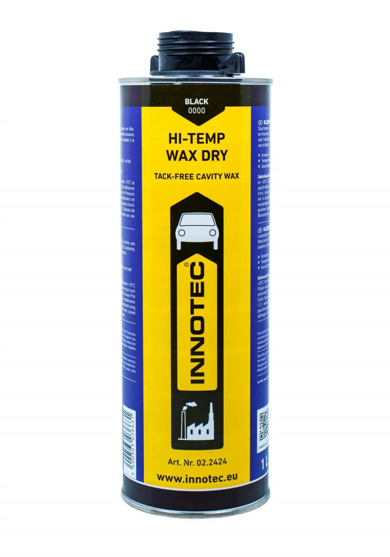 Hi-Temp Wax Dry 1L Black image